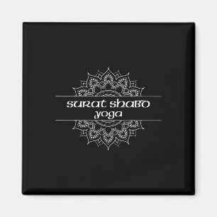 Surat Shabd Yoga Typ Mandala Grafik Magnet