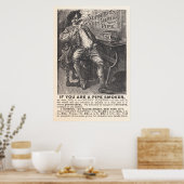 Surbrug's Golden Scepter Pipe Tobacco Ad from 1892 Poster (Küche)