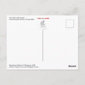 "Sure Catch" klebriges Fly Paper Postkarte (Rückseite)