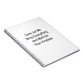 Sure, Let Me Drop Everything Notizblock (Rechte Seite)