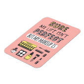 Sure May Makeup ist nicht perfekt Magnet (Linke Seite)