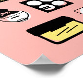 Sure May Makeup ist nicht perfekt Poster (Ecke)