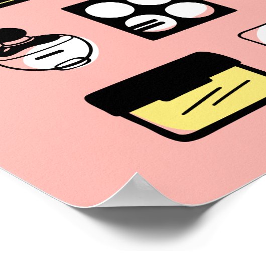 Sure May Makeup ist nicht perfekt Poster (Ecke)