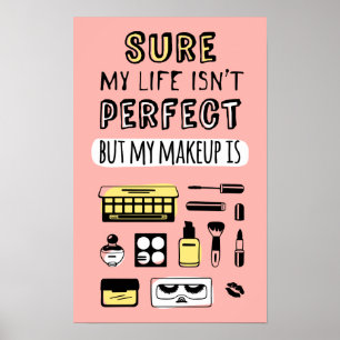 Sure May Makeup ist nicht perfekt Poster