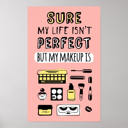 Sure May Makeup ist nicht perfekt Poster (Vorne)