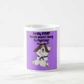 Surely EVERY Basset wasn't Kung Fu Fighting Mug Kaffeetasse (Mittel)
