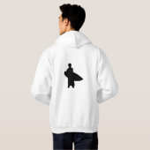 surf2 hoodie (Schwarz voll)