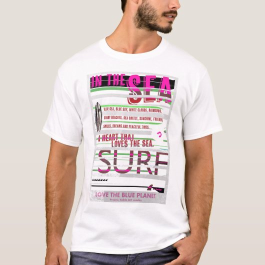 surf 1 T-Shirt (Vorderseite)