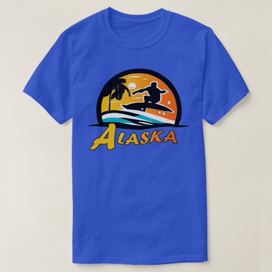 Surf Alaska TShirt (Design vorne)