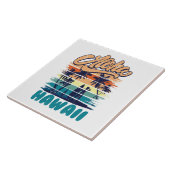 Surf - Aloha Hawaii Fliese (Seite)