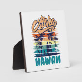 Surf - Aloha Hawaii Fotoplatte (Vorderseite)