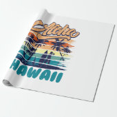 Surf - Aloha Hawaii Geschenkpapier (Ungerollt)