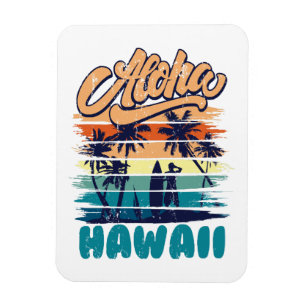 Surf - Aloha Hawaii Magnet