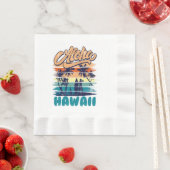 Surf - Aloha Hawaii Serviette (Beispiel)