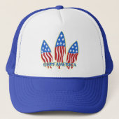Surf America Trucker Hat Truckerkappe (Vorderseite)