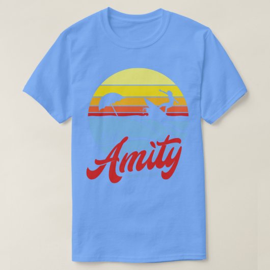 Surf Amity Island T-Shirt (Design vorne)