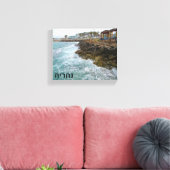 Surf and Rocks - Nahariya, Israel Leinwanddruck (Insitu (Wohnzimmer))