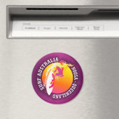 Surf Australia (Noosa) Magnet (In Situ (Geschirrspüler))