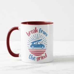 Surf-Auto-Kaffeetasse Tasse