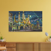 Surf Avenue Aussicht Luna Park Eingang Leinwanddruck (Insitu (Wohnzimmer))