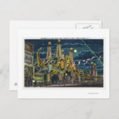 Surf Avenue Aussicht Luna Park Eingang Postkarte (Vorne/Hinten)