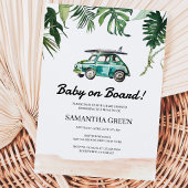 Surf Baby Dusche Einladung