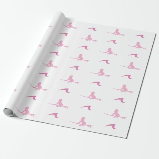 Surf Baby Wrapping Paper Geschenkpapier (Ungerollt)