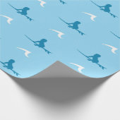 Surf Baby Wrapping Paper Geschenkpapier (Ecke)