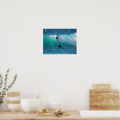 Surf Background Poster Print (Küche)