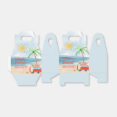Surf Beach Baby an Bord Babydusche Geschenkschachtel (Ungefaltet)