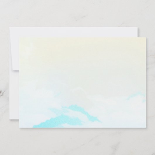 Surf Beach Birthday Party Foto Danke Karte (Rückseite)