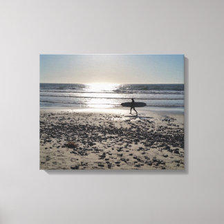 Surf Beach, Carlsbad, CA Leinwanddruck