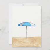 Surf Beach Party Einladung (Rückseite)