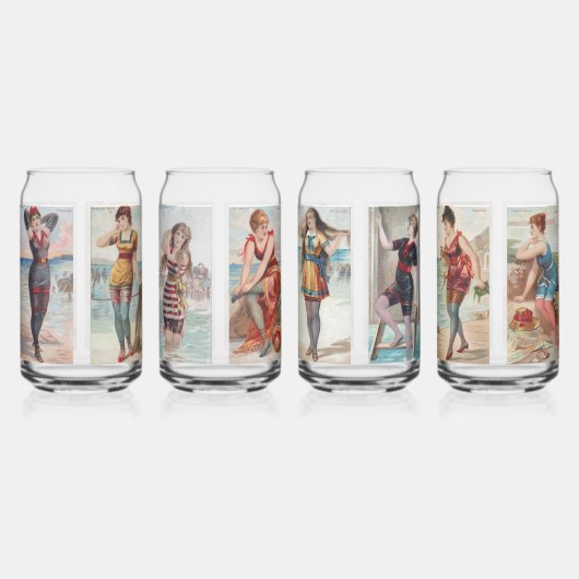 Surf Beauties Dosenglas (Links)