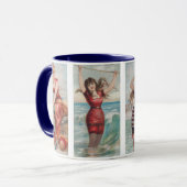 Surf Beauties Tasse (Vorderseite Links)