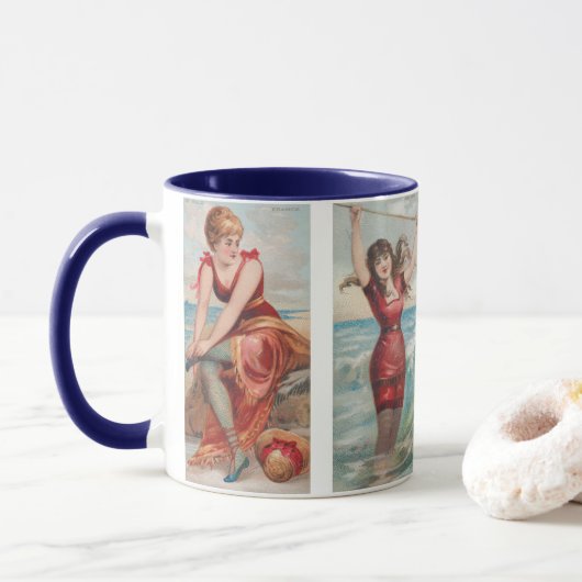 Surf Beauties Tasse (Mit Donut)