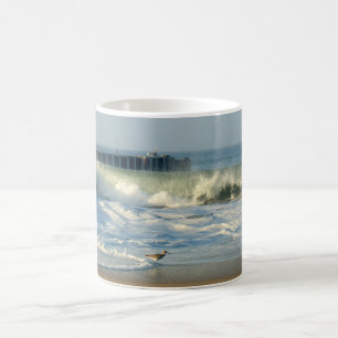 Surf Birds von M. Izzo - Playa del Rey Erinnerunge Kaffeetasse