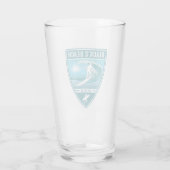 Surf Black's Beach San Diego Glas (Rückseite)