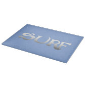 Surf-blaue Glasschneidplatte Schneidebrett (Ecke)