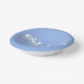 Surf-blaue Papierschüsseln Pappteller (Gewinkelt)