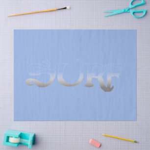Surf-Blue-Fade-Papier Seidenpapier