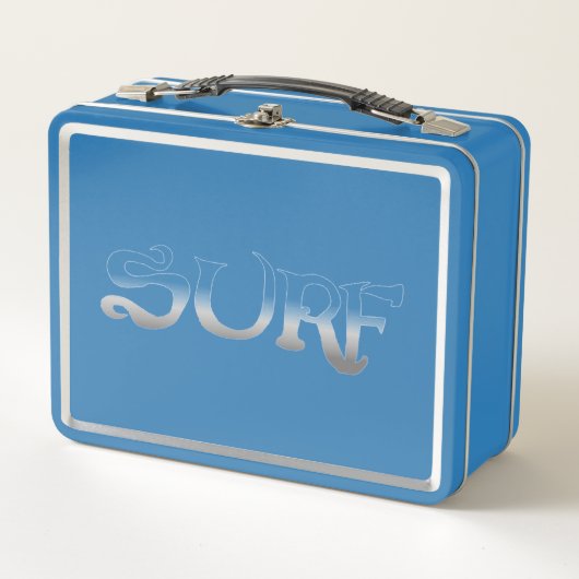 Surf-Blue Lunchbox (Vorderseite)