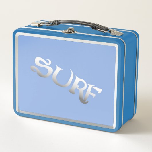 Surf-Blue Lunchbox (Vorderseite)