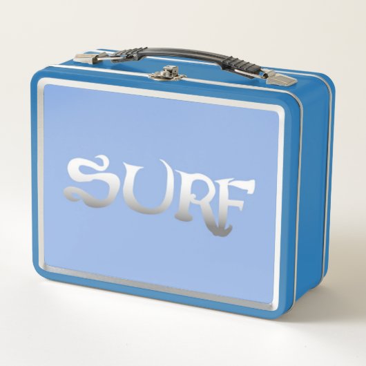 Surf-Blue Lunchbox (Vorderseite)