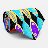 SURF-Bretter KRAWATTE Grün blauer Spaß (Gerollt)