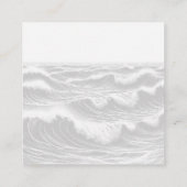 Surf Brides Wedding QR Code Begleitkarte (Rückseite)