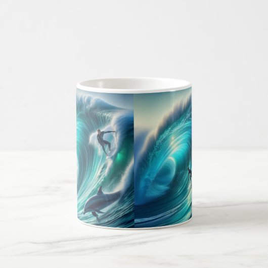 Surf Buddies 1 & 2 Coffee Cup Kaffeetasse (Mittel)