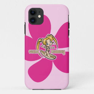 Surf Bunny Surfer Girl Cartoon Case-Mate iPhone Hülle