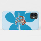 Surf Bunny Surfer Girl Cartoon Case-Mate iPhone Hülle (Rückseite (Horizontal))
