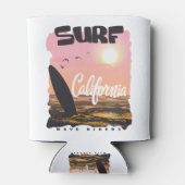 Surf California Beach Dosenkühler (Rückseite)